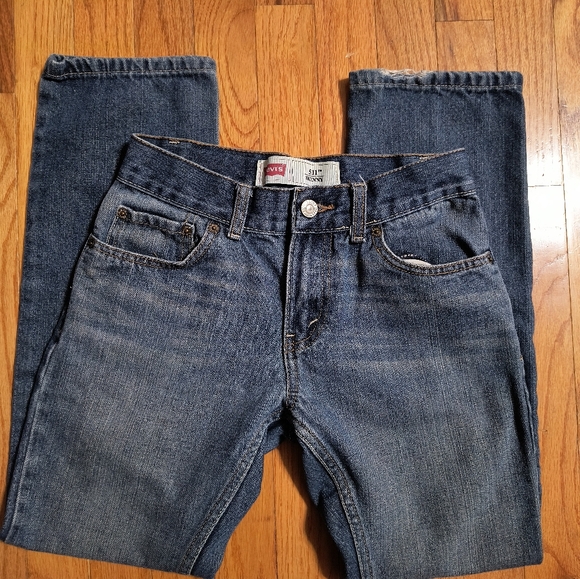Levi Strauss 511 skinny jeans, youth size 12 regular w26xL26 - Picture 5 of 8